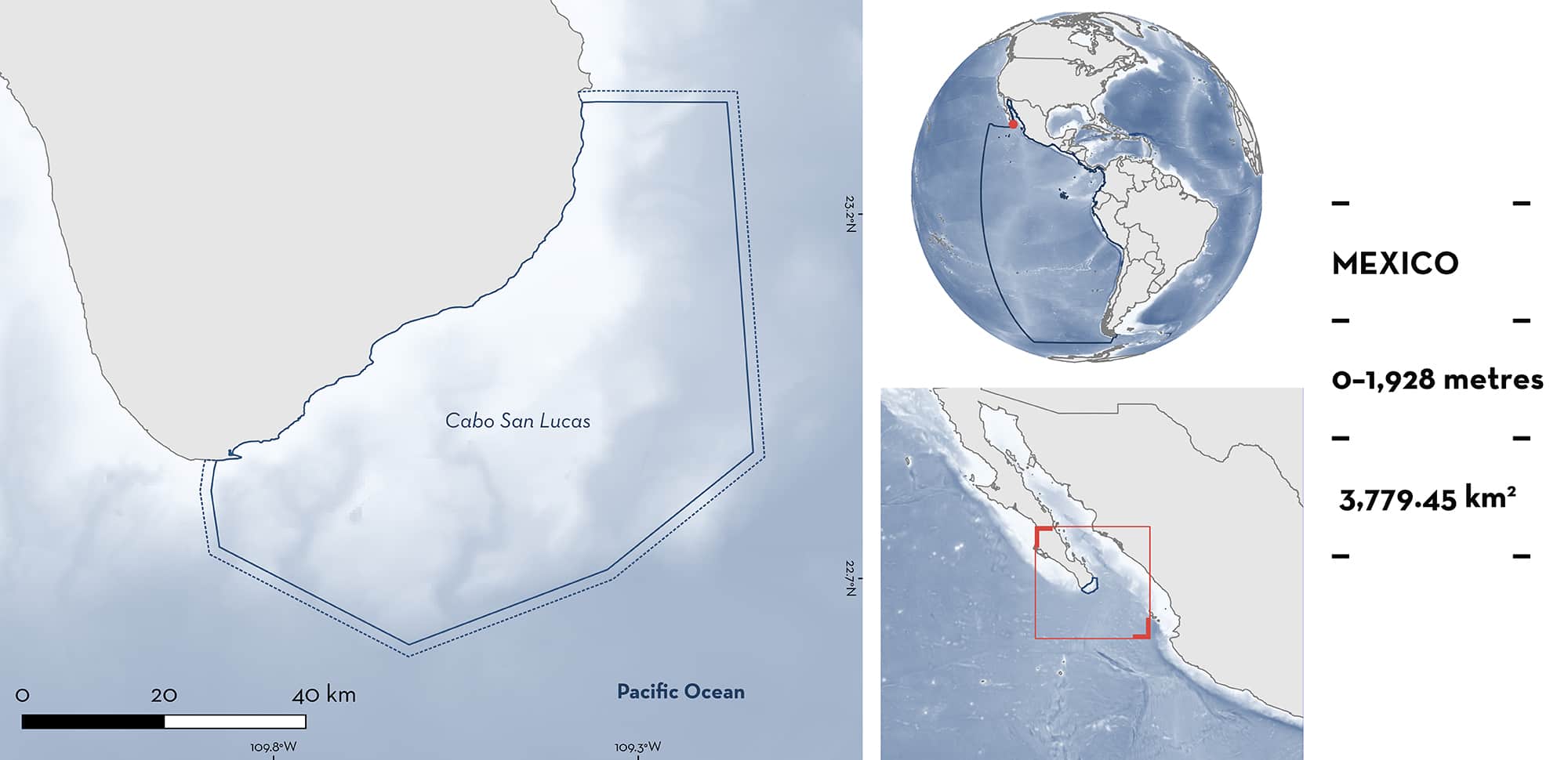 Cabo San Lucas ISRA map