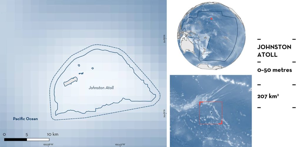 Johnston Atoll ISRA - Important Shark Ray Areas